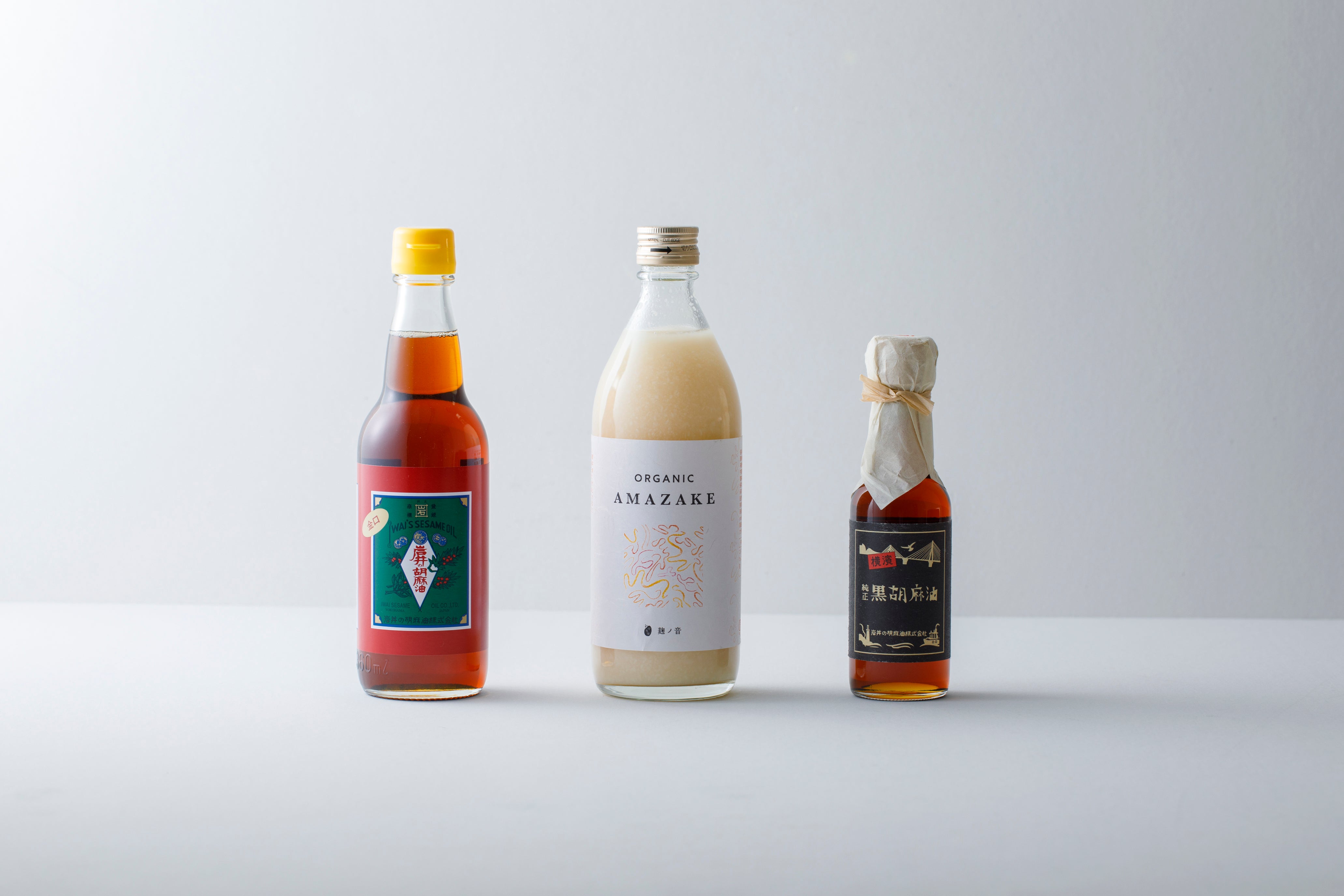 【仮】【ギフトセット】岩井の胡麻油 × 麹ノ音 有機甘酒